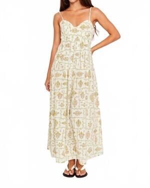 NEW DRA LOS ANGELES artani maxi dress in tea garden